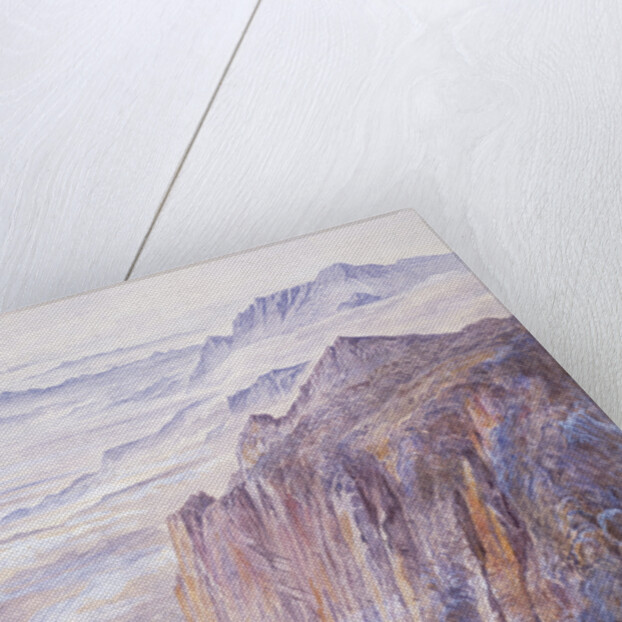 View near Conoor, Nilcheris, India by Edward Lear